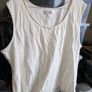 Women's Cream Tank Top